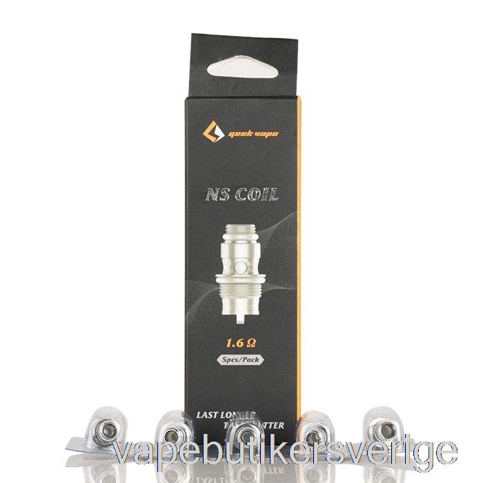 Vape Sverige Geek Vape Ns Utbytesspolar 1,6ohm Ns Coils